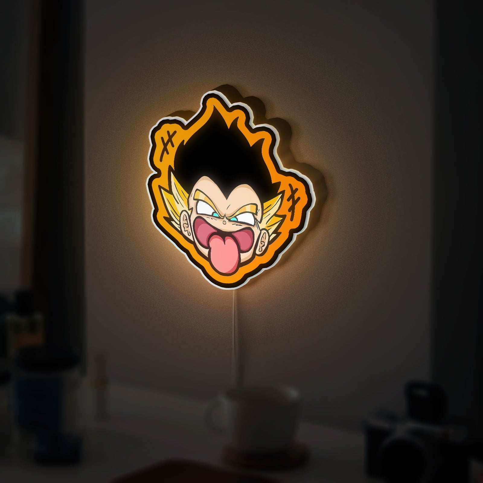 Dragon Ball 3D Light Box - Anime Character LED Night Light, Cool Manga Decor for Gamers & Otaku Fans 