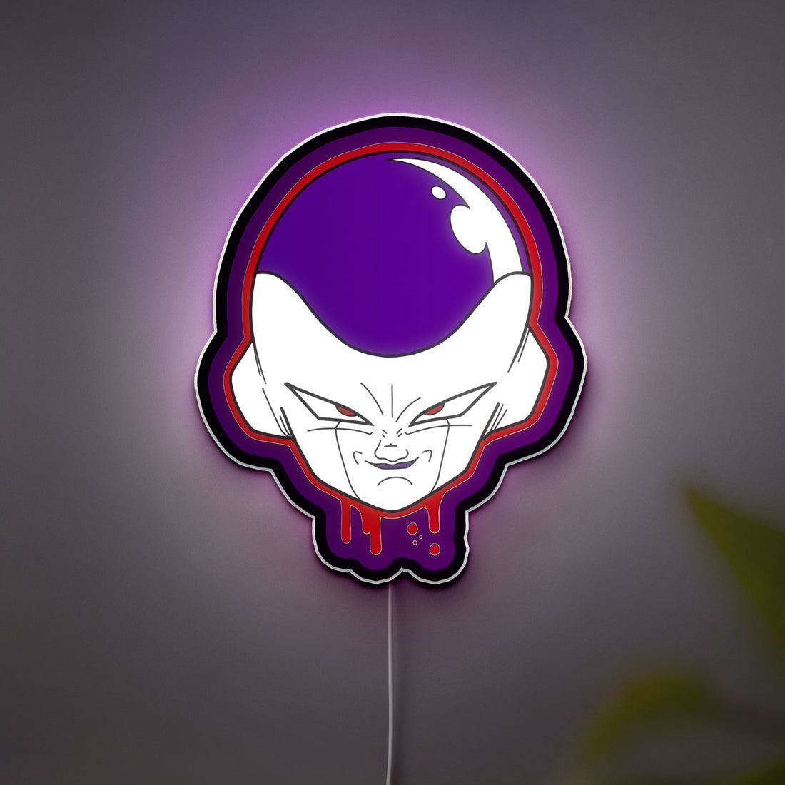 Dragon Ball Z Frieza 3D Light Box - Anime Character LED Night Light, Cool DBZ Decor for Manga & Gaming Fans 