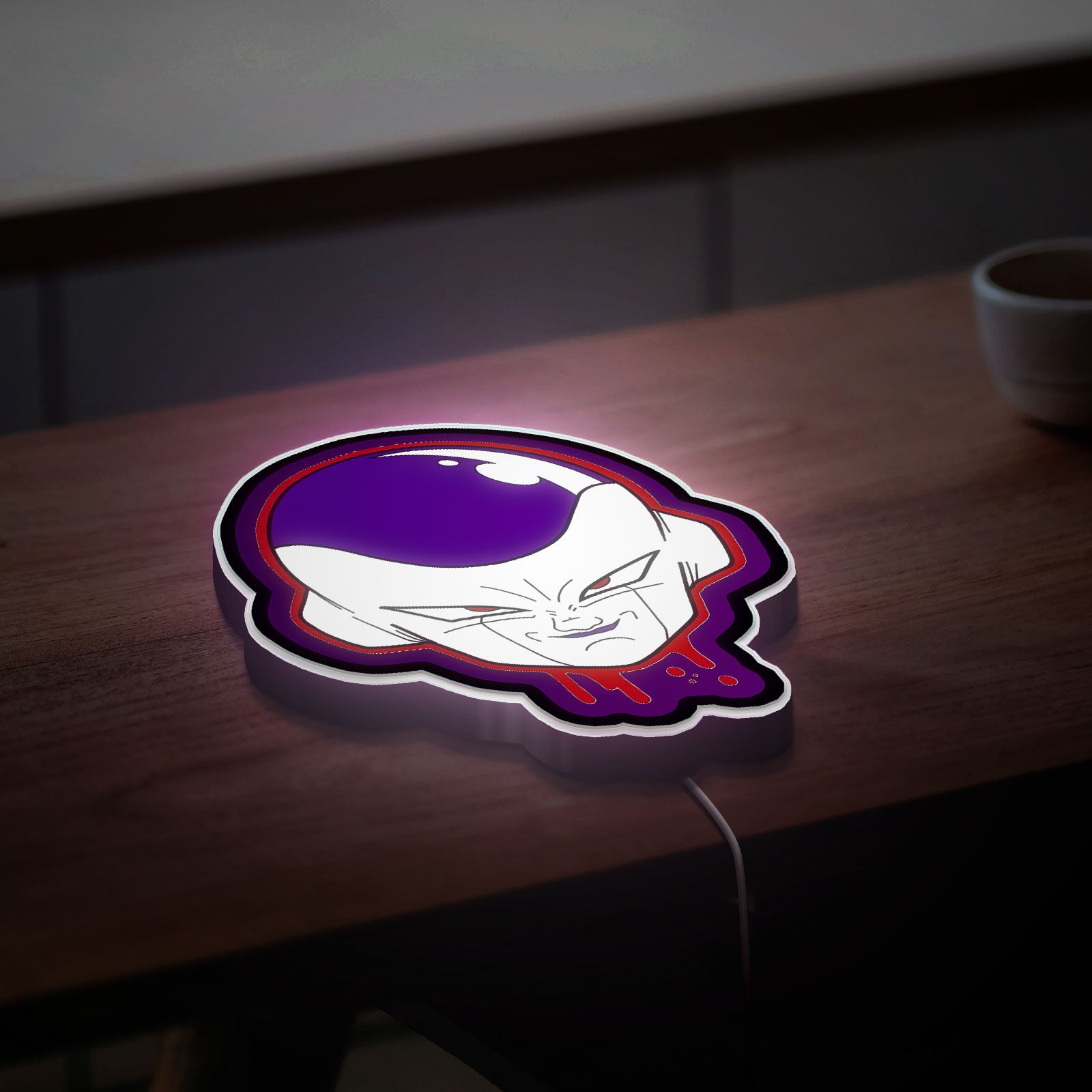 Dragon Ball Z Frieza 3D Light Box - Anime Character LED Night Light, Cool DBZ Decor for Manga & Gaming Fans 