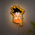 Kid Goku 3D Light Box - Dragon Ball Z Anime LED Night Light, Manga Art Decor for DBZ Fans & Kids Room 