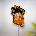 Kid Goku 3D Light Box - Dragon Ball Z Anime LED Night Light, Manga Art Decor for DBZ Fans & Kids Room 