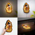 Dragon Ball Z Goku 3D Light Box - Anime LED Night Light, Cool DBZ Wall Decor for Manga & Anime Fans 