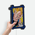Dragon Ball Z 3D Light Box - Super Saiyan LED Night Light, Anime Wall Decor for DBZ Fans, Cool Gift for Manga Lovers
