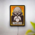 Dragon Ball Roshi 3D Light Box - Anime Character LED Night Light, DBZ Inspired Room Decor for Manga Fans 