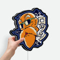 Master Roshi 3D Light Box - Dragon Ball Z LED Night Light, Anime Character Decor for Fans, Cool Manga Themed Gift 