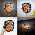 Master Roshi 3D Light Box - Dragon Ball Z LED Night Light, Anime Character Decor for Fans, Cool Manga Themed Gift 
