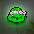 Drew House Inspired 3D Light Box - Ninja Turtles LED Night Light, Funny Decor for Teen Bedrooms
