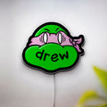Drew House Inspired 3D Light Box - Ninja Turtles LED Night Light, Funny Decor for Teen Bedrooms
