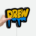 DREW HOUSE Inspired 3D Light Box - Bold Statement LED Night Light, Urban Streetwear Decor for Justin Bieber Fans 