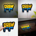 DREW HOUSE Inspired 3D Light Box - Bold Statement LED Night Light, Urban Streetwear Decor for Justin Bieber Fans 
