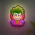 Joker Smiley 3D Light Box - Funny Cartoon Character LED Night Light, Batman Movie Inspired Decor for Comic Fans 