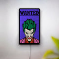 The Joker 3D Light Box - Comic Book Style LED Night Light, Batman Villain Decor for Gotham City Fans, Unique DC Collectible 