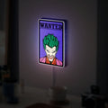 The Joker 3D Light Box - Comic Book Style LED Night Light, Batman Villain Decor for Gotham City Fans, Unique DC Collectible 