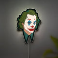 Joker Art 3D Light Box - Creepy Smile LED Night Light, Batman Villain Decor for Movie Fans, Unique Gift for DC Comics Lovers 