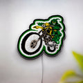 Feid Nitro Jam Tour Motorcycle 3D Light Box - Music Inspired LED Night Light, Latin Urban Decor for Reggaeton Fans
