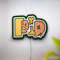 Ferxxo 3D Light Box - Music Inspired LED Night Light, Reggaeton Decor for Fans, Unique Glow Art for Bedroom or Studio 