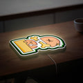 Ferxxo 3D Light Box - Music Inspired LED Night Light, Reggaeton Decor for Fans, Unique Glow Art for Bedroom or Studio 