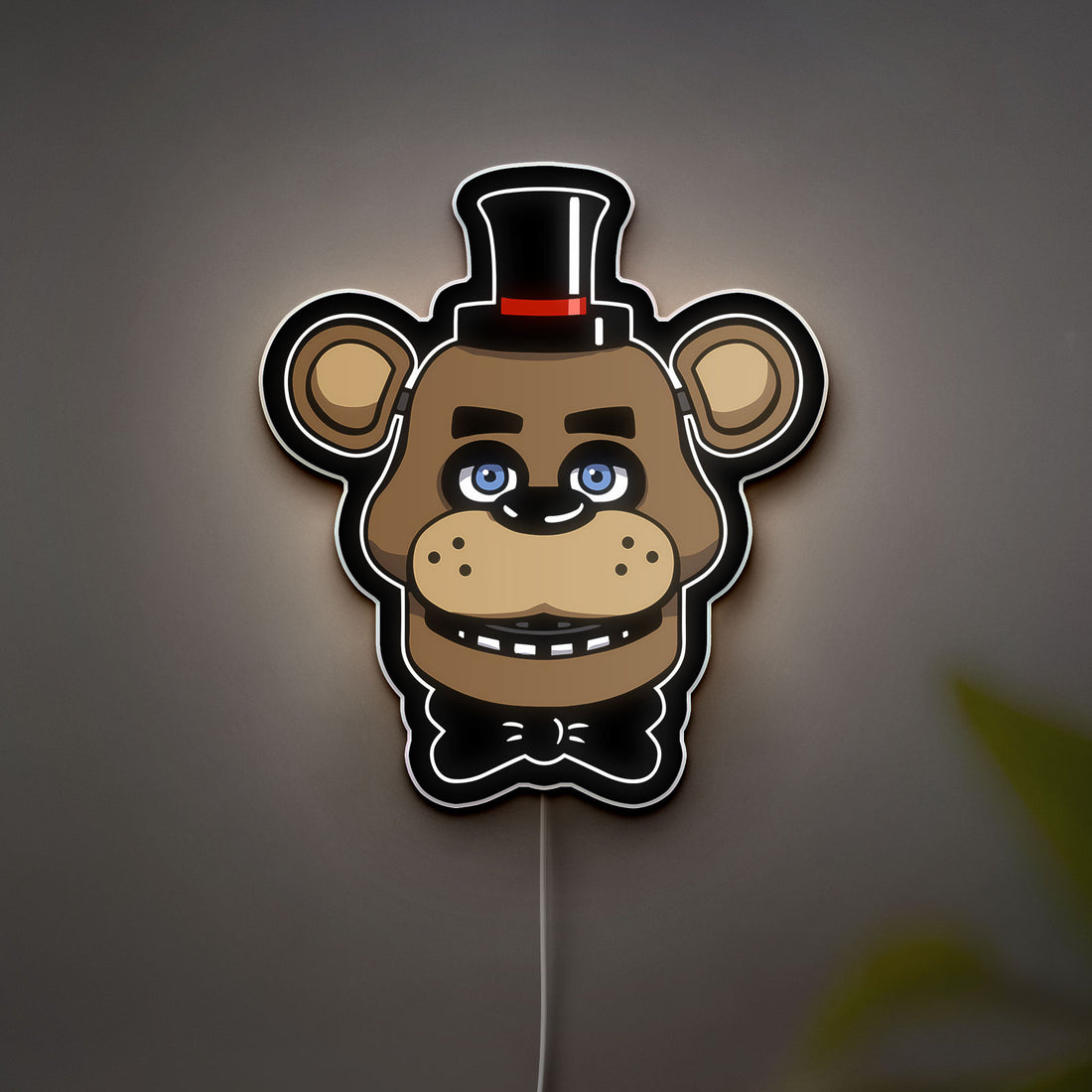 Five Nights at Freddy's Glow Light - FNAF Character LED Night Lamp, Horror Game Inspired Decor for Gamers & Fans 