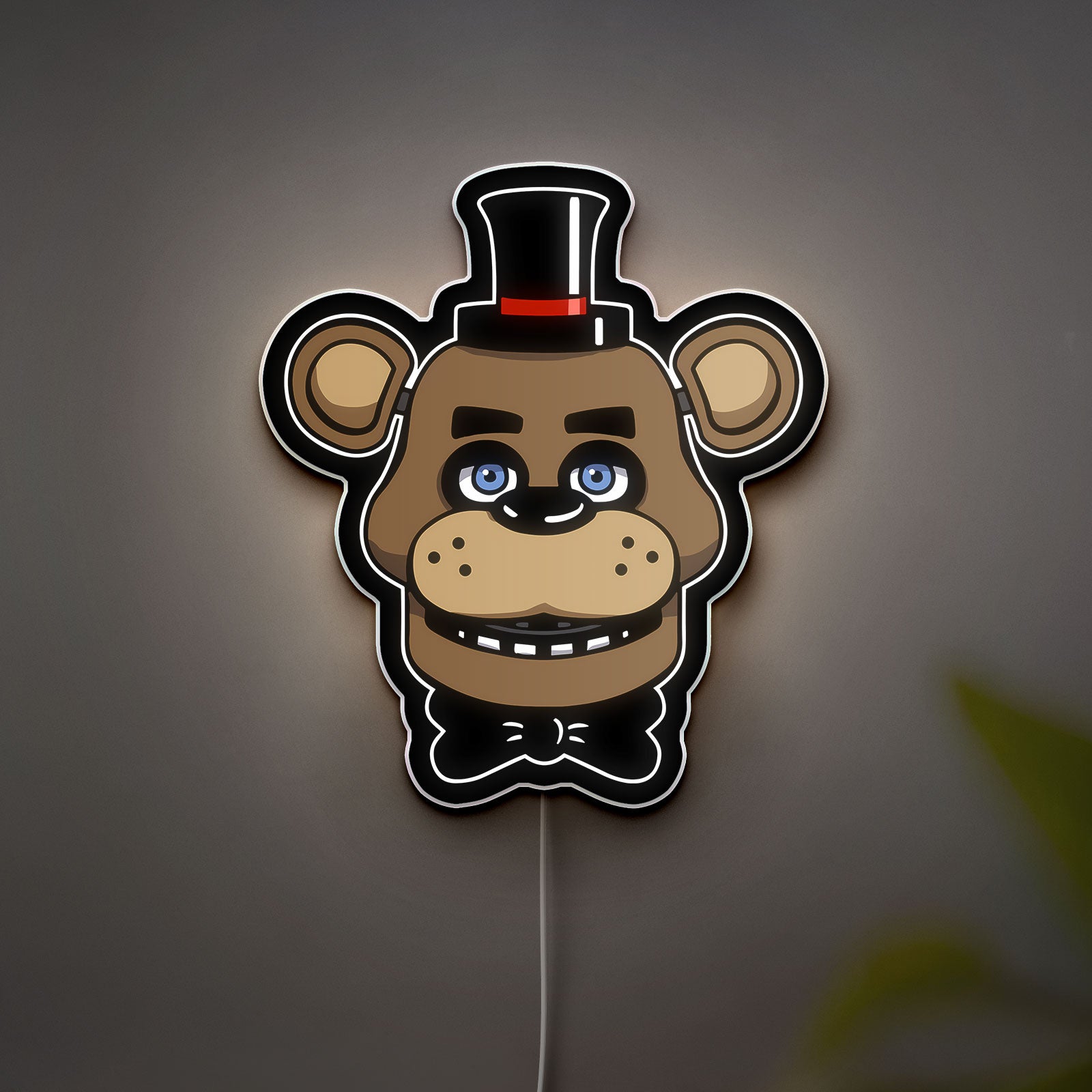 Five Nights at Freddy's Glow Light - FNAF Character LED Night Lamp, Horror Game Inspired Decor for Gamers & Fans 