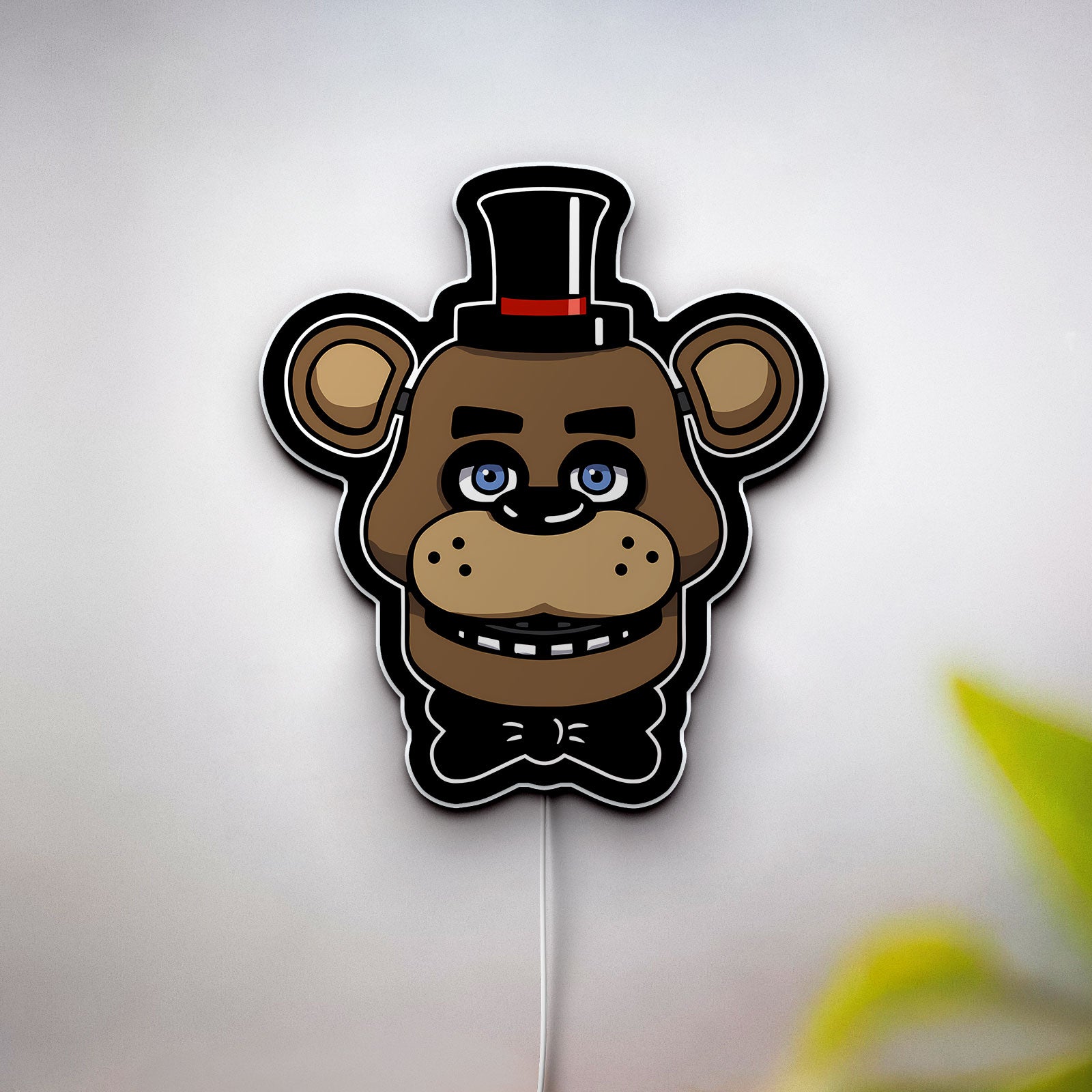 Five Nights at Freddy's Glow Light - FNAF Character LED Night Lamp, Horror Game Inspired Decor for Gamers & Fans 