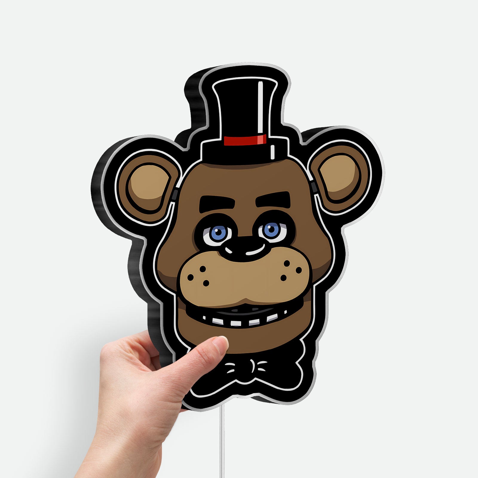 Five Nights at Freddy's Glow Light - FNAF Character LED Night Lamp, Horror Game Inspired Decor for Gamers & Fans 