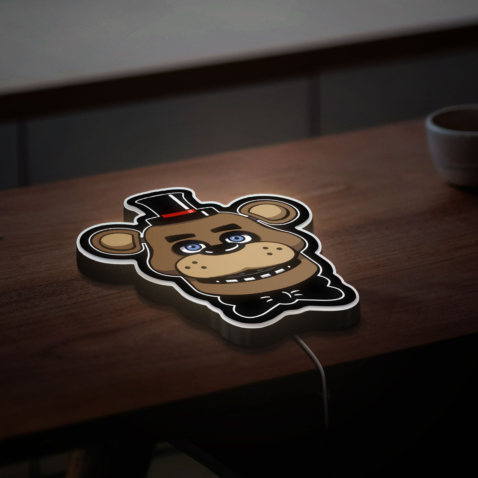 Five Nights at Freddy's Glow Light - FNAF Character LED Night Lamp, Horror Game Inspired Decor for Gamers & Fans 
