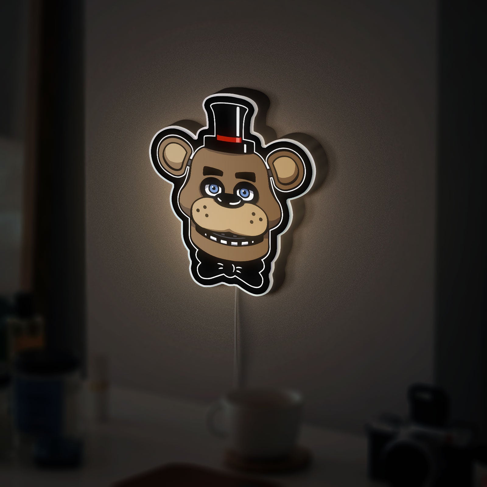 Five Nights at Freddy's Glow Light - FNAF Character LED Night Lamp, Horror Game Inspired Decor for Gamers & Fans 