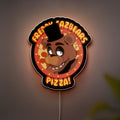 FNAF Freddy Fazbear 3D Light Box - Five Nights at Freddy's Glow Decor, Horror Game LED Night Light for Fans 