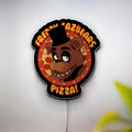 FNAF Freddy Fazbear 3D Light Box - Five Nights at Freddy's Glow Decor, Horror Game LED Night Light for Fans 