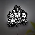 FNAF Bonnie 3D Light Box - Five Nights at Freddy's Glow Decor, Animatronic LED Night Light for Horror Gaming Fans 