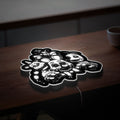 FNAF Bonnie 3D Light Box - Five Nights at Freddy's Glow Decor, Animatronic LED Night Light for Horror Gaming Fans 