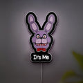 FNAF Bonnie 3D Light Box - Five Nights at Freddy's LED Night Light, Horror Game Decor, Glow in the Dark Character Lamp for Gamers 