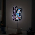 FNaF Toy Bonnie 3D Light Box - Five Nights at Freddy's LED Night Light, Animatronic Character Decor for Horror Game Fans 