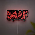 Five Nights at Freddy's 3D Light Box - FNAF Character LED Night Light, Horror Game Decor for Fans, Glow in the Dark Freddy Fazbear Art
