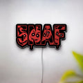 Five Nights at Freddy's 3D Light Box - FNAF Character LED Night Light, Horror Game Decor for Fans, Glow in the Dark Freddy Fazbear Art

