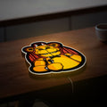 Golden Freddy 3D Light Box - FNAF Glow Decor, Five Nights at Freddy's LED Night Light, Horror Game Gift for Fans 