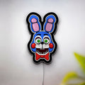 Toy Bonnie 3D Light Box - FNAF Character LED Night Light, Five Nights at Freddy's Decor for Gamers & Horror Fans 