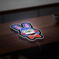 Toy Bonnie 3D Light Box - FNAF Character LED Night Light, Five Nights at Freddy's Decor for Gamers & Horror Fans 