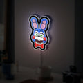 Toy Bonnie 3D Light Box - FNAF Character LED Night Light, Five Nights at Freddy's Decor for Gamers & Horror Fans 