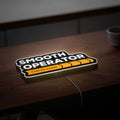 Formula 1 Racing 3D Light Box - Carlos Sainz Inspired LED Night Light, Motorsport Decor for F1 Fans
