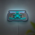 Formula 1 Racing 3D Light Box - Cartoon Race Car LED Night Light, Cool Wall Decor for Teens & Car Enthusiasts 