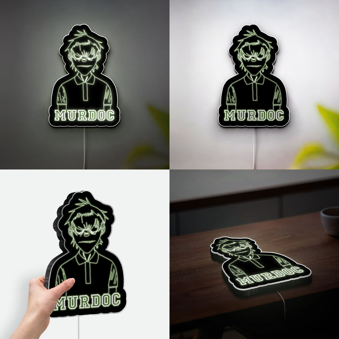 Rock Star 3D Light Box - Music Band LED Night Light, Cool Gift for Musicians & Band Fans, Unique Room Decor for Teens 