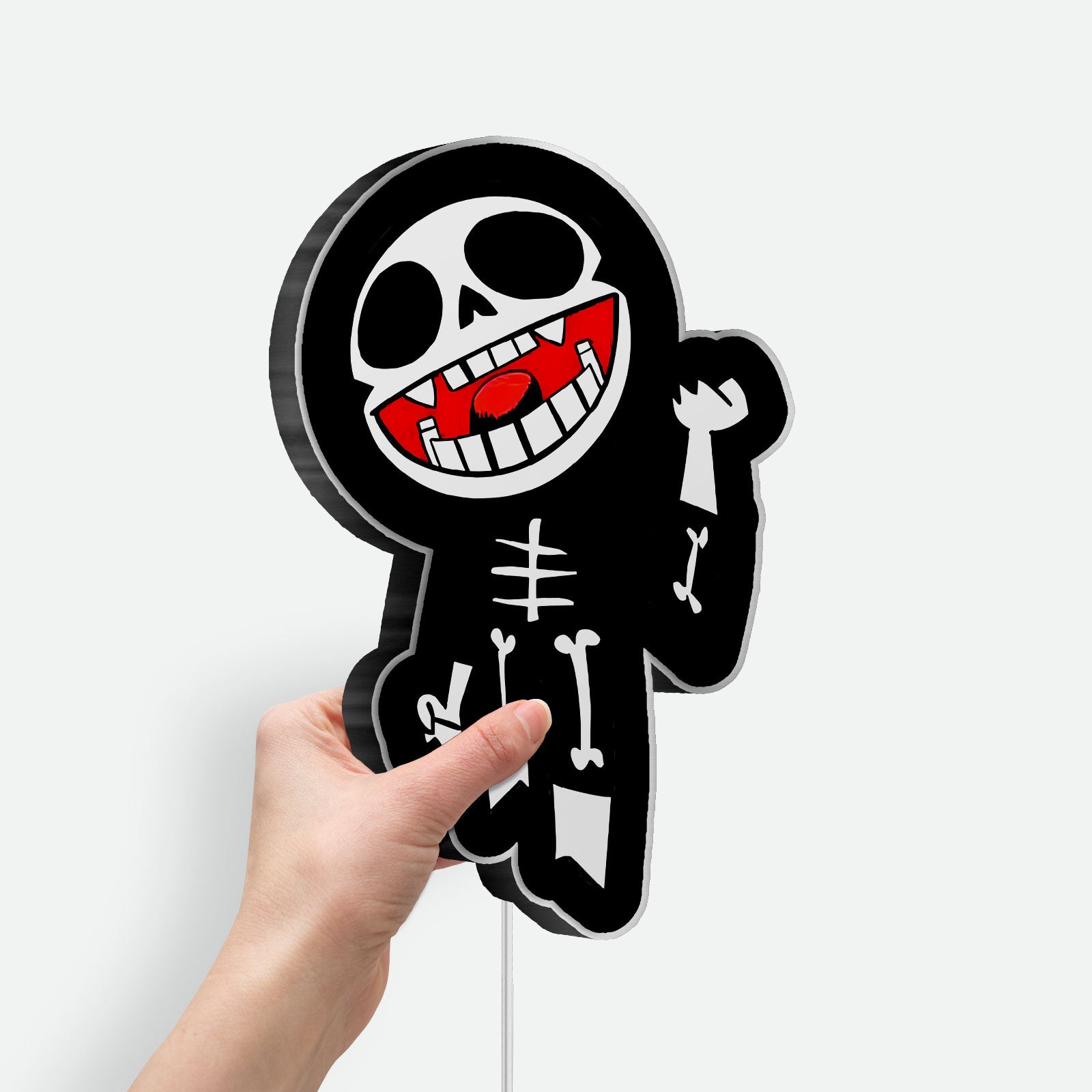 Gorillaz Glow Light - Animated Band Character Night Lamp, Music-Themed Bedroom Decor, Unique Gift for Gorillaz Fans 