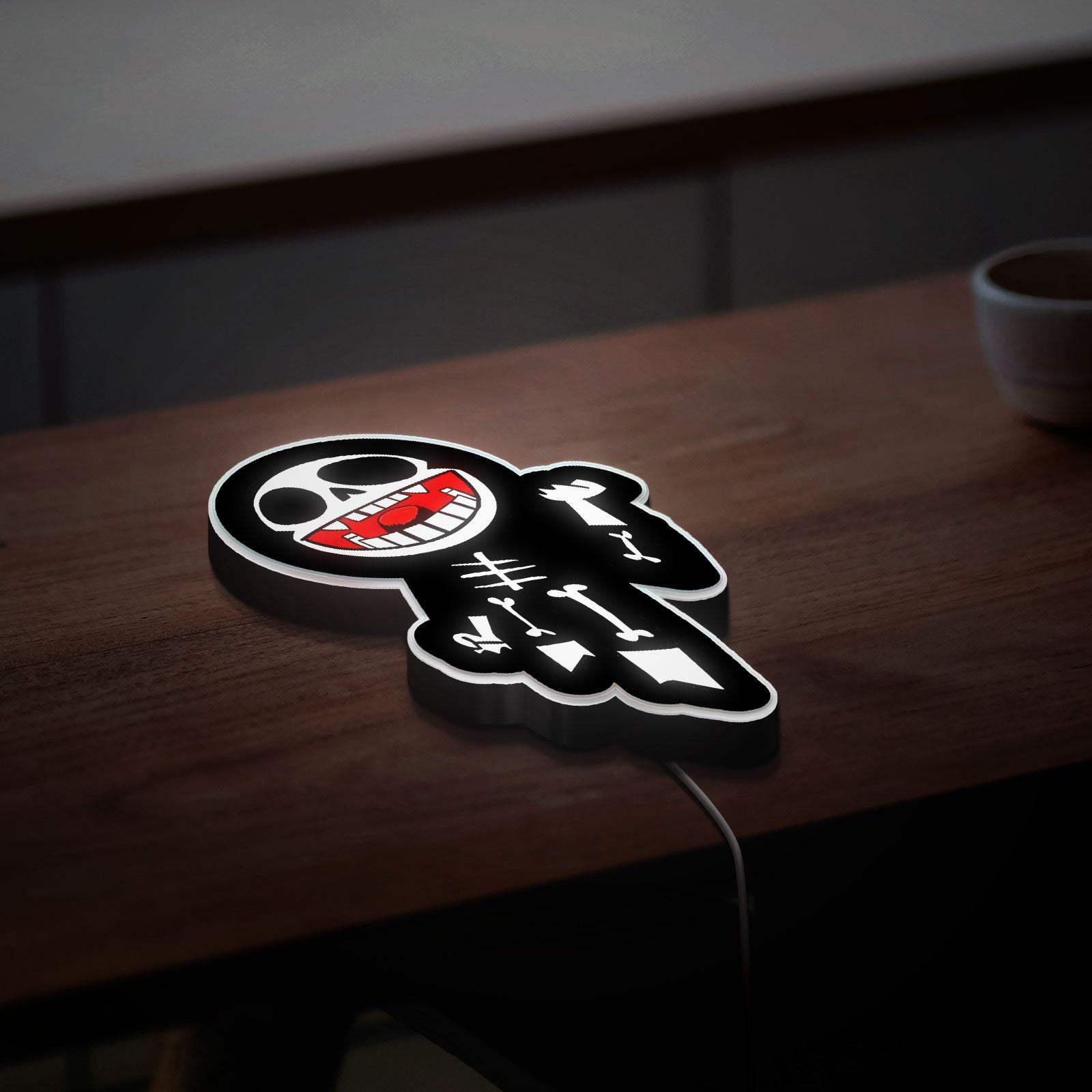Gorillaz Glow Light - Animated Band Character Night Lamp, Music-Themed Bedroom Decor, Unique Gift for Gorillaz Fans 