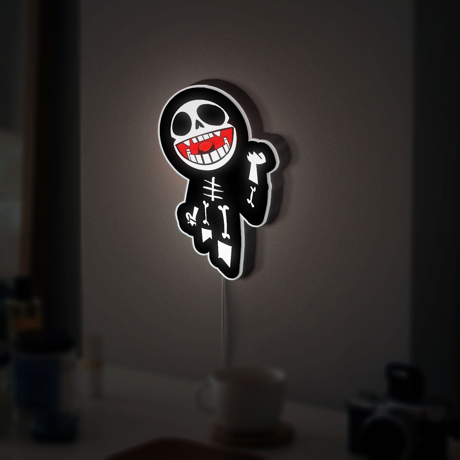 Gorillaz Glow Light - Animated Band Character Night Lamp, Music-Themed Bedroom Decor, Unique Gift for Gorillaz Fans 