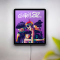 Gorillaz Band 3D Light Box - Animated Music Poster LED Night Light, Rock Band Decor for Fans, Cool Gift for Music Lovers 