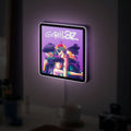 Gorillaz Band 3D Light Box - Animated Music Poster LED Night Light, Rock Band Decor for Fans, Cool Gift for Music Lovers 