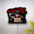 Gorillaz Band 3D Light Box - Cartoon Character LED Night Light, Music Album Inspired Wall Decor for Fans 