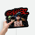 Gorillaz Band 3D Light Box - Cartoon Character LED Night Light, Music Album Inspired Wall Decor for Fans 