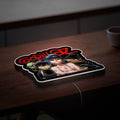 Gorillaz Band 3D Light Box - Cartoon Character LED Night Light, Music Album Inspired Wall Decor for Fans 